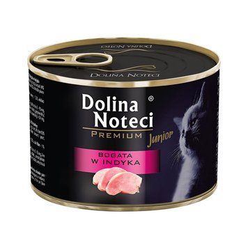 Влажный корм для котят Dolina Noteci Premium мясные кусочки в соусе с индейкой, 185 г DN 185 (817) фото