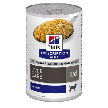 Вологий дієтичний корм для собак Hill&rsquo;s Prescription Diet l/d Liver Care для підтримання функції печінки, консерва, 370 г 607218 фото