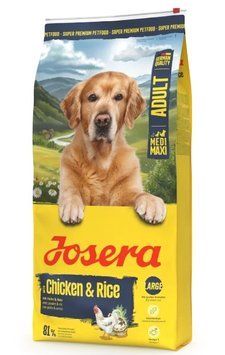 Сухой корм для собак средних и больших пород JOSERA MEDI/MAXI Chicken & Rice (Large Breed) 12,5кг 50014832 фото