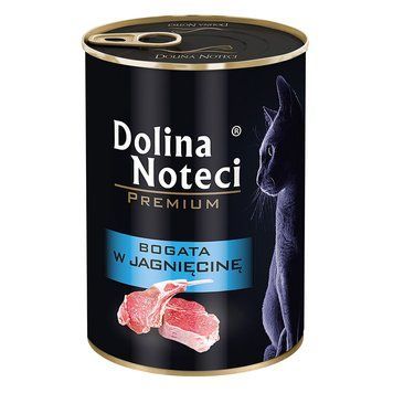 Влажный корм для кошек Dolina Noteci Premium мясные кусочки в соусе с ягненком, 400 г DN 400 (756) фото