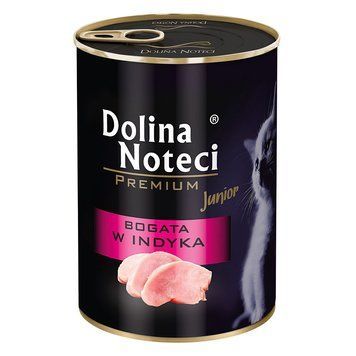 Влажный корм для котят Dolina Noteci Premium мясные кусочки в соусе с индейкой, 400 г DN 400 (763) фото
