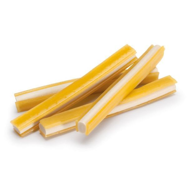 Ласощі для собак Каноллі наповнені рисом і соєю 9,5 см Dental Snack Veg 100 г, CAMON AE323 фото