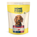 Беззерновий гіпоалергенний сухий корм HOME FOOD для дорослих собак малих порід Качка та індичка Grain-free hypoallergenic 700 г 1037077 фото 1