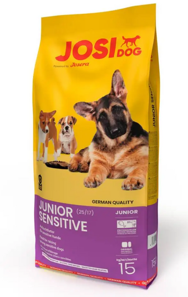 Сухий корм JosiDog Junior Sensitive 15 кг 50012164 фото