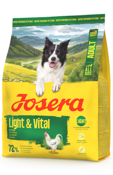 Сухий корм для дорослих собак для зниження та утримання ваги JOSERA Light & Vital Adult All Sizes 900 г 50014798 фото