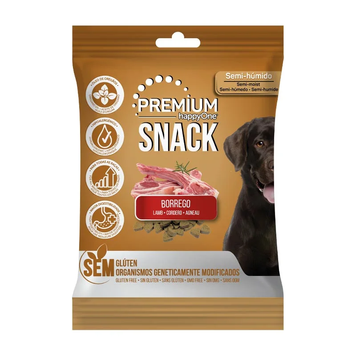 Ласощі для собак happyOne Premium Dog Snack Lamb з ягням 100г 4786 фото
