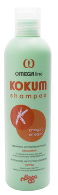Високоживильний шампунь з маслом кокума для цуценят/кошенят і тварин в процесі линьки. Omega Kokum shampoo 250мл 041050 фото