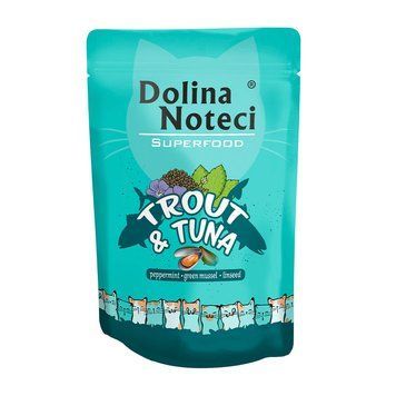 Влажный корм для кошек Dolina Noteci Superfood с форелью и тунцом, 85 г DN 85 (777) фото