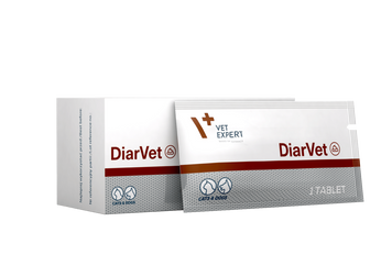 Засіб проти діареї для котів і собак Vet Expert DiarVet ДіарВет, 6 таб. 204478 фото