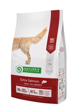 Сухий корм для дорослих собак всіх порід з лососем Extra Salmon Adult All Breeds 12кг NPS45752 фото