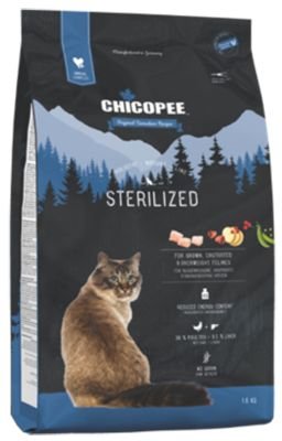 Сухой корм Chicopee HNL STERILIZED для взрослых стерилизованных кошек 1,5 кг 018159 фото