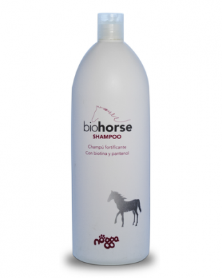Высокопитательный восстанавливающий шампунь с биотином, активизирующий рост шерсти BioHorse shampoo 1000мл 042025 фото