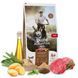 Сухой корм MERA pure sensitive fresh meat Rind & Kartoffel для взрослых собак со свежим мясом говядины и картофеля, беззерновой, 4 кг