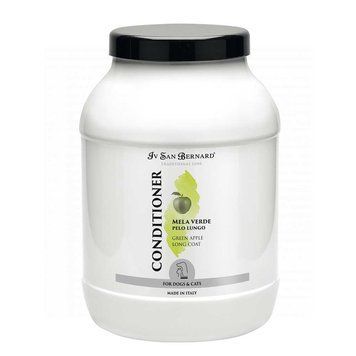 Кондиционер Iv San Bernard Green Apple для длинной шерсти (кот/собака), антиколтун, с яблок., 3 л 8678 фото