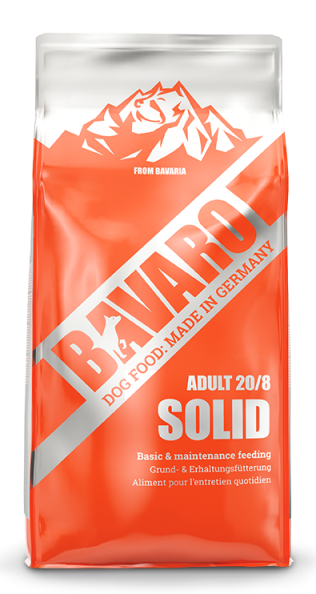 Сухий корм BAVARO Solid 20/8 18 кг. 50005178 фото