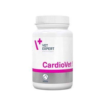 Нутрицевтична добавка для підтримання функції серця у собак Vet Expert CardioVet, 90 таб. 211483 фото