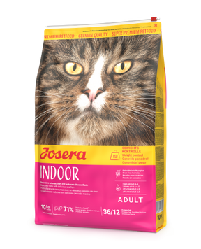Сухой корм JOSERA Indoor (Naturelle) без зерновых 10 кг 50007695 фото