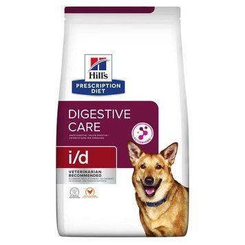 Сухий дієтичний корм для собак Hill&rsquo;s Prescription Diet i/d Digestive Care для підтримання травлення, з куркою, 12 кг 605862 фото