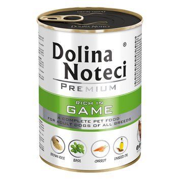 Влажный корм для собак Dolina Noteci Premium с дичью, 400 г DN 400 (288) фото