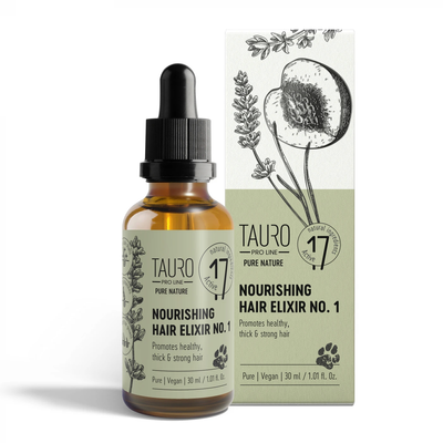 Питательный эликсир для кожи и шерсти собак и кошек Tauro Pro Line Pure Nature Nourishing Elixir No.1, 30мл TPL47408 фото