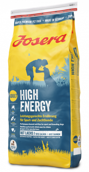 Сухой корм для взрослых спортивных, племенных и рабочих собак JOSERA High Energy 15 кг. 50003280 фото