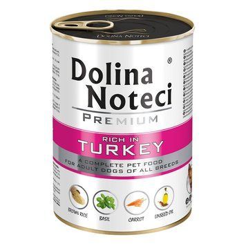 Влажный корм для собак Dolina Noteci Premium с индейкой, 400 г DN 400 (295) фото