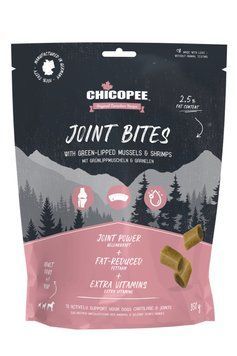 Смаколики для собак Chicopee JOINT BITES з МОЛЮСКАМИ ТА КРЕВЕТКАМИ для підтримки хрящів та суглобів 350 г 023078 фото
