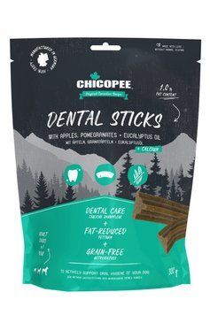 Смаколики для собак Chicopee DENTAL STICKS з КАЛЬЦІЄМ для підтримки гігієни пащі 300 г 023061 фото