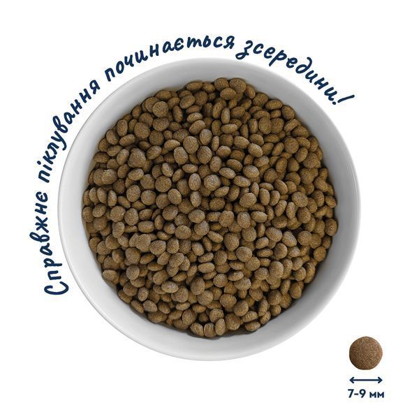 Cухий корм HOME FOOD здорова шкіра та блиск шерсті для дорослих собак малих порід Індичка та лосось Healthy skin and shiny coat 10 кг 1017100 фото