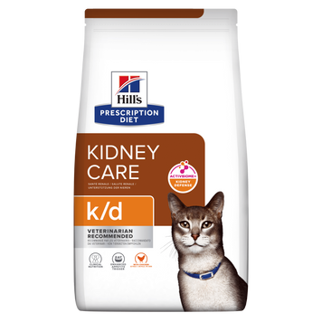 Сухий дієтичний корм для котів Hill&rsquo;s Prescription Diet k/d з ActivBiome+ Kidney Defense для підтримання функції нирок, з куркою, 0,4 кг 605989 фото