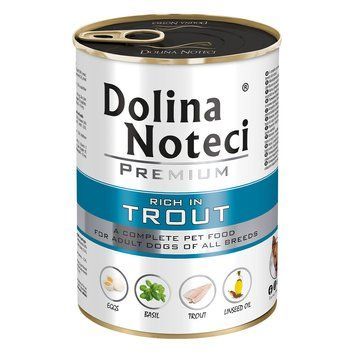 Влажный корм для собак Dolina Noteci Premium с форелью, 400 г DN 400 (809) фото