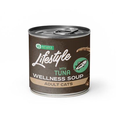Суп для котів з чутливим травленням, з тунцем NP Lifestyle Sensitive Digestion, 140мл KIKNPLF63359 фото