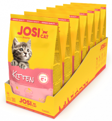 Сухой корм для котят JosiCat Kitten 650 г*7 50012493*7 фото