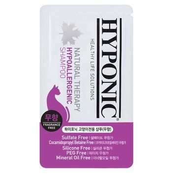 Гипоаллергенный шампунь без аромата для кошек Hyponic Hypoallergenic Shampoo for all cats, 10 мл H2SH1AL0010NOKNN фото