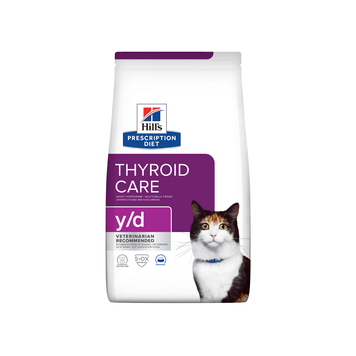 Сухий дієтичний корм для котів Hill&rsquo;s Prescription Diet y/d Thyroid Care для підтримки здоров&rsquo;я щитоподібної залози, 3 кг 605926 фото