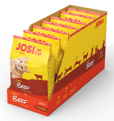 Сухий корм JosiCat Tasty Beef 650 г*7 50009045*7 фото