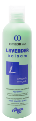 Высокопитательный бальзам с маслом лаванды для гладкошерстных и голых пород. Omega Lavender balsam 250мл 041056 фото
