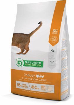 Сухой корм для взрослых кошек живущих в помещении Nature's Protection Indoor 2кг NPS45764 фото