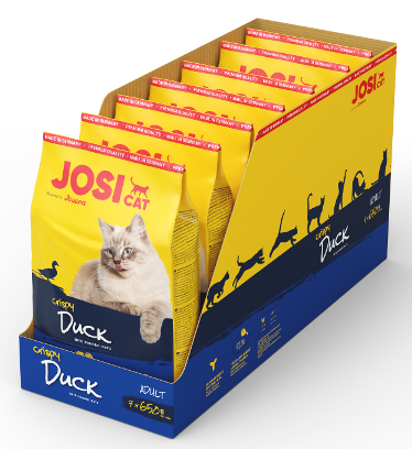 Сухой корм JosiCat Crispy Duck 650 г*7 50009209*7 фото