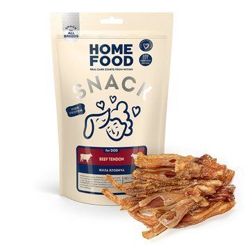 Ласощі для собак HOME FOOD М&rsquo;ясна жила For DOG 80 г 1017008 фото