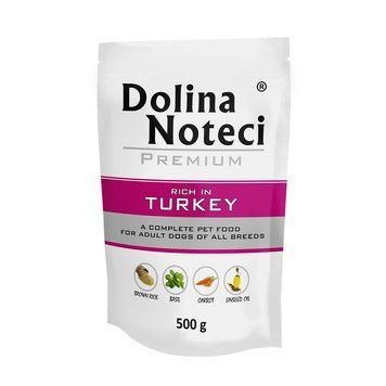 Влажный корм для собак Dolina Noteci Premium с индейкой, 500 г DN 500 (240) фото