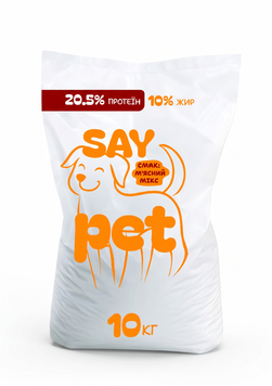 Сухий корм для дорослих собак SAY PET &laquo;М&rsquo;ясний мікс&raquo;, 10 кг mkf0009 фото