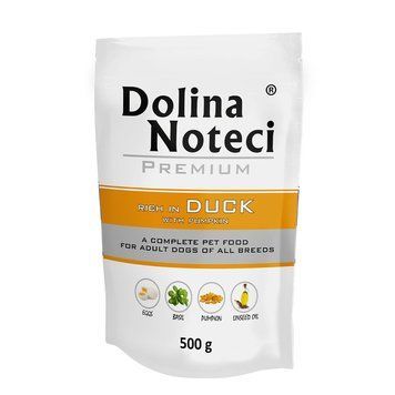 Влажный корм для собак Dolina Noteci Premium с уткой и тыквой, 500 г DN 500 (823) фото