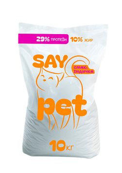 Сухий корм для дорослих котів SAY PET з індичкою, 10 кг mkf0008 фото