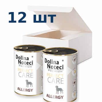 Влажный корм для собак с аллергией Dolina Noteci Premium PERFECT CARE Allergy, 400 г * 12 шт DN 400 (292)_box фото