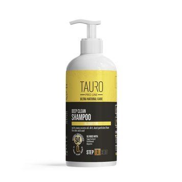 Шампунь для глибокого очищення шкіри та шерсті собак і котів TAURO PRO LINE Ultra Natural Care Deep Clean Shampoo, 1000 мл TPL63590 фото