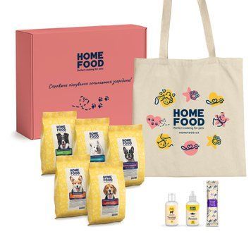 Дегустаційний бокс HOME FOOD для дорослих собак середніх порід 3315010 фото