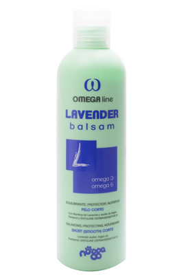 Высокопитательный бальзам с маслом лаванды для гладкошерстных и голых пород. Omega Lavender balsam 5000мл 043056 фото