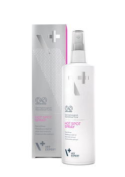 Спрей НаноСеребро для гарячих точок и мисць ураження кожи Vet Expert NanoSilver Hot Spot spray, 100 мл 201392 фото