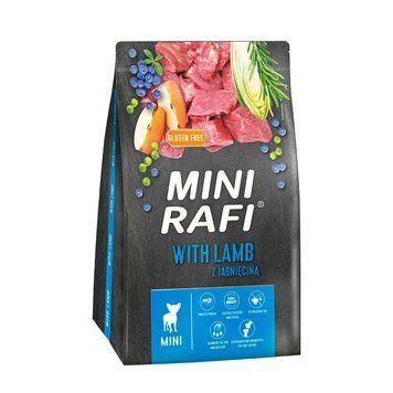 Сухий корм для собак малих порід Dolina Noteci RAFI mini з ягням, 3 кг 25103109 фото
